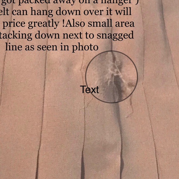 Ann Taylor light silver/gray pleated skirt size 2. - Picture 2 of 10